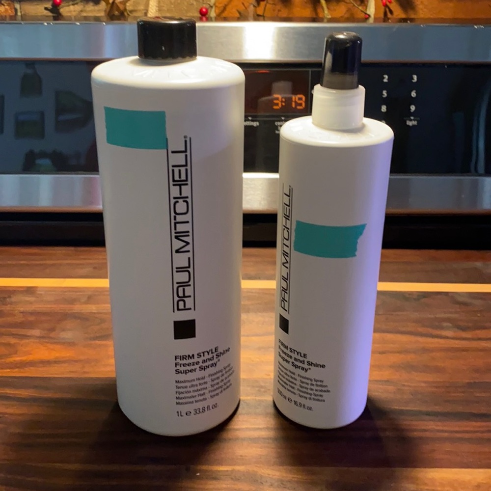 Paul Mitchel freeze and shine super spray